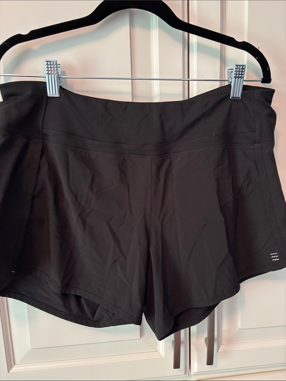 Free Fly Black Active Shorts - Lightweight Performance large